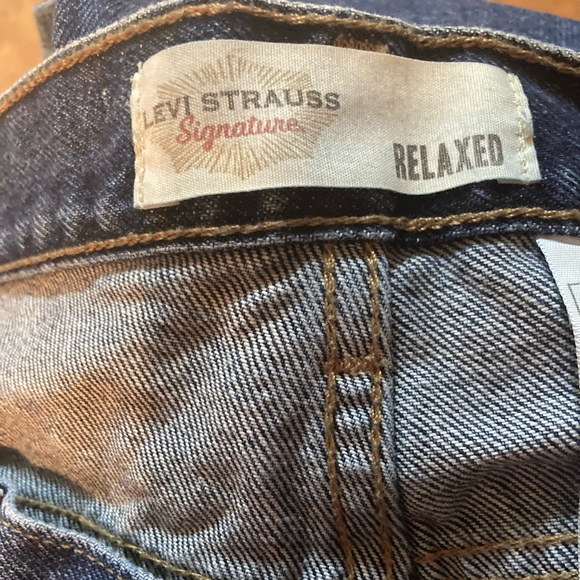 Size 42/32 Men’s Levi Strauss Signature Relaxed Jeans Only worn once Like New - Picture 4 of 7